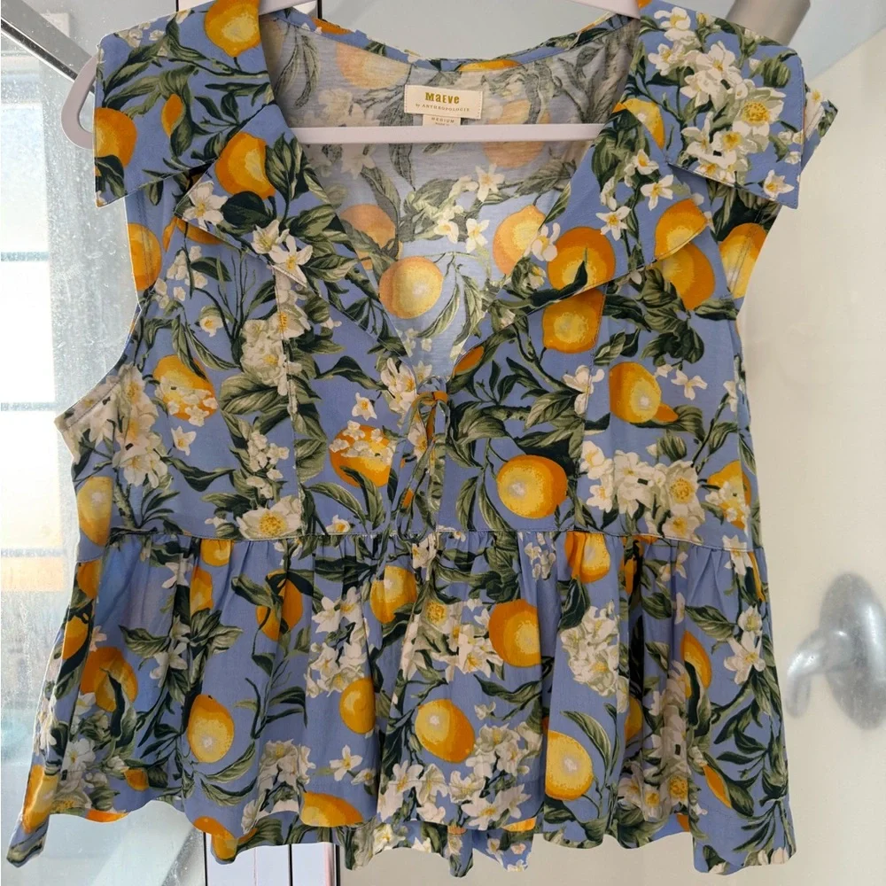 Maeve Babydoll Blouse - Picture 2 of 4